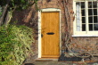 Timber Front Door