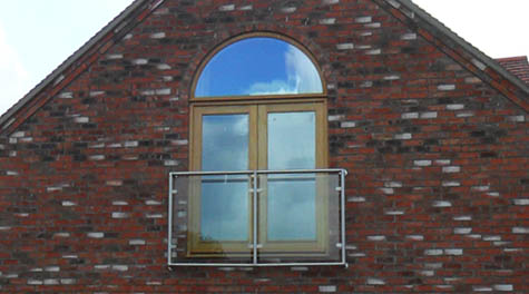 Handmade Oak French Doors